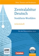 Gerd Brenner, Bernd Schurf, Andrea Wagener - Texte, Themen und Strukturen, Neue Ausgabe, Arbeitshefte: Zentralabitur Deutsch Nordrhein-Westfalen 2012, m. CD-ROM