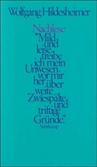 Wolfgang Hildesheimer - Nachlese