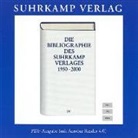 Suhrkamp Verlag - Die Bibliographie des Suhrkamp Verlages 1950–2000 (Hörbuch)