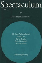 Herber Achternbusch, Herbert Achternbusch, Dari Fo, Dario Fo, Barrie Keeffe, Barrie u a Keeffe... - Spectaculum 31