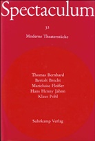 Thoma Bernhard, Thomas Bernhard, Bertol Brecht, Bertolt Brecht, Marielu Fleisser, Marieluise Fleisser... - Spectaculum 32