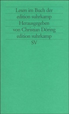 Christia Döring, Christian Döring - Lesen im Buch der Edition Suhrkamp