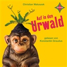 Christian Waluszek, Konstantin Graudus - Auf in den Urwald, 4 Audio-CDs (Hörbuch)
