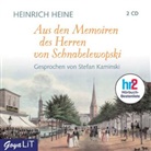 Heinrich Heine, Stefan Kaminski - Aus den Memoiren des Herren von Schnabelewopski, 2 Audio-CDs (Audiolibro)