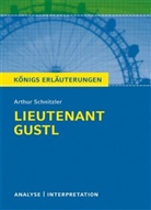 Horst Grobe, Arthur Schnitzler - Arthur Schnitzler 'Lieutenant Gustl'