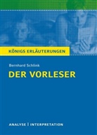 Magret Möckel, Bernhard Schlink - Bernhard Schlink 'Der Vorleser'