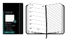 Moleskine Weekly Notebook Diary / Planner, 18 months, Large, black hard cover 2011/2012