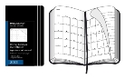 Moleskine Monthly Notebook Diary / Planner, Large, black soft cover 2012