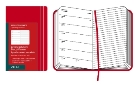 Moleskine Weekly Notebook Diary / Planner, Pocket, red hard cover 2012