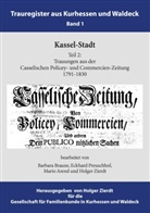 Mario Arend, Barbar Braune, Barbara Braune, Eckhar Preuschhof, Eckhard Preuschhof, - Gesellschaft für Familienkunde... - Kassel-Stadt