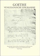 Johann Wolfgang von Goethe, Jochen Golz, Rosalinde Gothe - Venezianische Epigramme