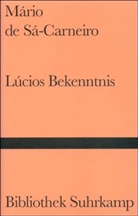 Mario De Sa-Carneiro, Mário De Sá-Carneiro - Lucios Bekenntnis