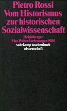 Pietro Rossi - Vom Historismus zur historischen Sozialwissenschaft