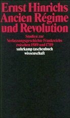 Ernst Hinrichs - Ancien Regime und Revolution