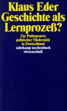 Klaus Eder - Geschichte als Lernprozeß?