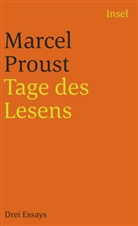 Marcel Proust - Tage des Lesens