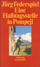 Jürg Federspiel - Eine Halbtagsstelle in Pompeji