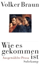 Volker Braun - Wie es gekommen ist