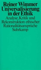 Reiner Wimmer - Universalisierung in der Ethik