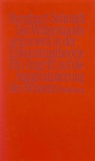 Burghart Schmidt - Das Widerstandsargument in der Erkenntnistheorie
