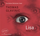 Thomas Glavinic, Christian Brückner - Lisa, 3 Audio-CDs (Hörbuch)