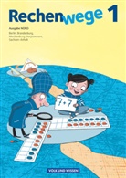 Mand Fuchs, Mandy Fuchs, Wolfgan Grohmann, Wolfgang Grohmann, Friedhelm Käpnick, Elke Mirwald... - Rechenwege, Ausgabe Nord (2011): Rechenwege - Nord - Aktuelle Ausgabe - 1. Schuljahr