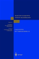Marian Giaquinta, Mariano Giaquinta, Stefan Hildebrandt - Calculus of Variations II