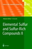 Ral Steudel, Ralf Steudel - Elemental Sulfur and Sulfur-Rich Compounds II