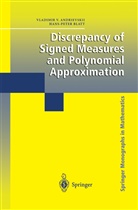 Vladimir Andrievskii, Vladimir V Andrievskii, Vladimir V. Andrievskii, Hans-Peter Blatt - Discrepancy of Signed Measures and Polynomial Approximation