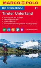 Die Freizeitkarte - Bl.41: Die Freizeitkarte Tiroler Unterland