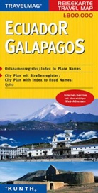 Travelmag Reisekarten: Travelmag Reisekarte Ecuador, Galapagos