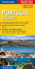 Travelmag Reisekarten: Portugal ; Algarve
