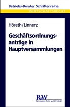 Matthias Höreth, Markus Linnerz - Geschäftsordnungsanträge in Hauptversammlungen