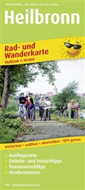 PublicPress Rad- und Wanderkarten: PublicPress Rad- und Wanderkarte Heilbronn