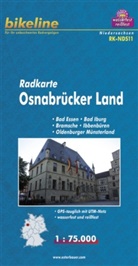 Esterbauer Verlag - Bikeline Radkarten: Bikeline Radkarte Osnabrücker Land