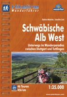 Lutz, Joachim Lutz, Malech, Sabin Malecha, Sabine Malecha, Esterbauer Verlag - Hikeline Wanderführer Schwäbische Alb West