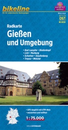 Esterbauer Verlag - Bikeline Radkarten: Bikeline Radkarte Gießen und Umgebung