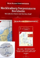 Delius Klasing-Sportbootkarten, Plano - Satz.2: Delius Klasing-Sportbootkarten Mecklenburg-Vorpommern, Bornholm, m. CD-ROM, Planokarte