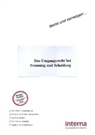Das Umgangsrecht bei Trennung und Scheidung