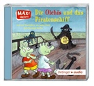 Isabel Abedi, Erhard Dietl, Christoph Schöne, Erhard Dietl, Konstantin Graudus, Robert Missler... - Die Olchis und das Piratenschiff, 1 Audio-CD (Audio book)