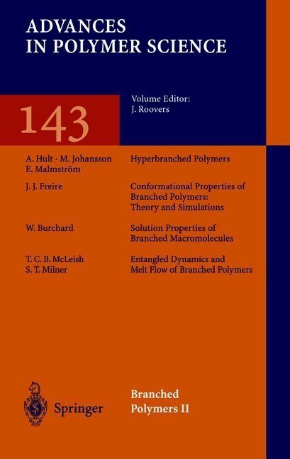 Jacque Roovers, Jacques Roovers - Branched Polymers II