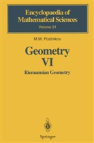 M M Postnikov, M. M. Postnikov, M.M. Postnikov - Geometry VI