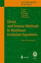 Robert Conte, Robert M Conte, Robert M. Conte, Franc Magri, Franco Magri, Micheline Musette... - Direct and Inverse Methods in Nonlinear Evolution Equations