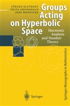 Juerge Elstrodt, Juergen Elstrodt, Jürgen Elstrodt, Frit Grunewald, Fritz Grunewald, Jens Mennicke - Groups Acting on Hyperbolic Space