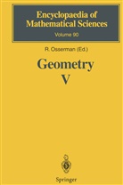 H. Fujimoto, S. Hildebrandt, D. Hoffmann, L. Simon, Rober Osserman, Robert Osserman - Geometry V