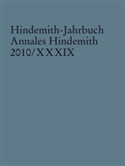 Frankfurt/Main Hindemith-Institut - Hindemith-Jahrbuch. Bd.39/2010