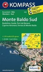Kompass Karten: Kompass Karte Monte Baldo Sud
