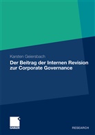Karsten Geiersbach - Der Beitrag der internen Revision zur Corporate Governance