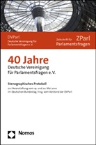 Georg P. Hefty, Georg Paul Hefty, Heinrich Oberreuter - 40 Jahre Deutsche Vereinigung für Parlamentsfragen e.V.