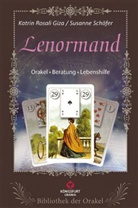Giz, Katrin R. Giza, Katrin Rosal Giza, Katrin Rosali Giza, Schöfer, Susanne Schöfer - Lenormand, m. Lenormandkarten